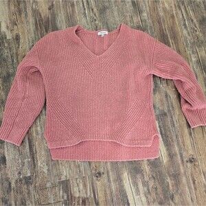 Madewell Ridgeton Pullover Sweater Pink Small S